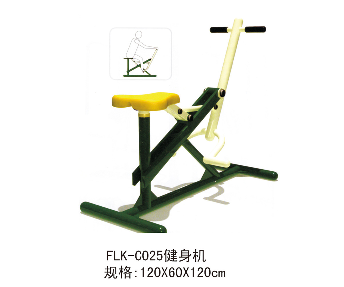 【厂家生产户外健身器材 健身机 骑马机 FLK-C025】价格,厂家,图片,健身路径/小区健身器材,长沙福利康游乐设备-